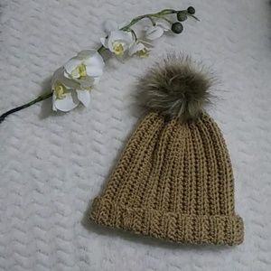 Handmade crochet beanie